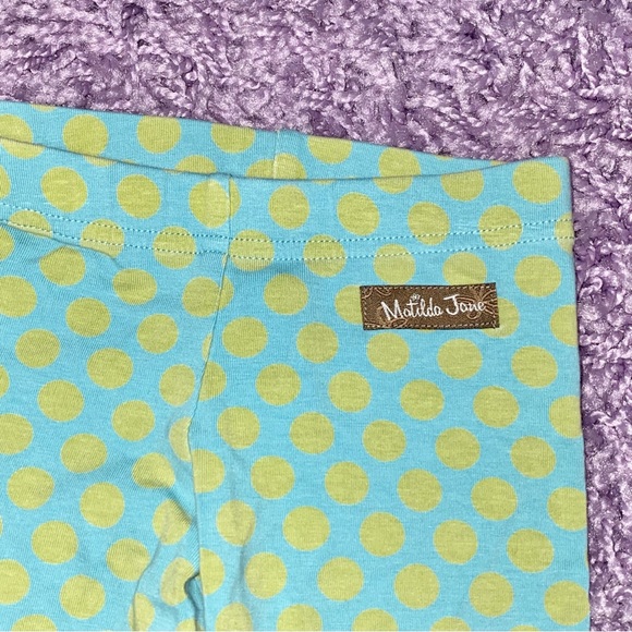 18m Matilda Jane Lavender Tank & Ruffle Polka Dot Leggings Matching Set Outfit - Picture 4 of 8